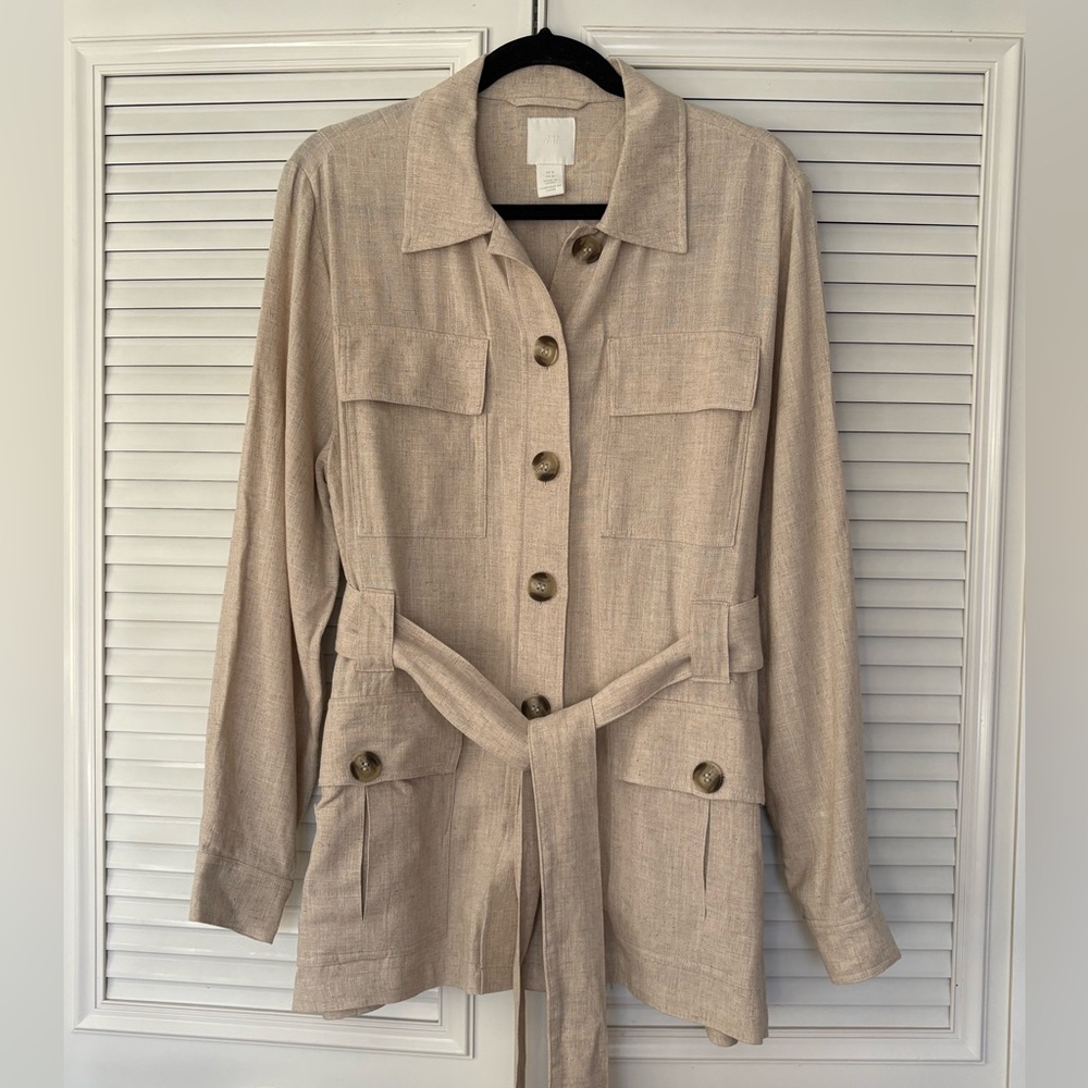 H&M linen jacket